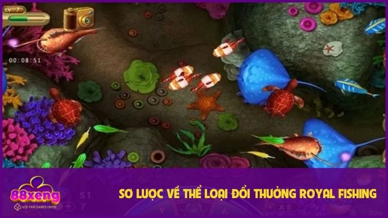 Royal Fishing - Siêu Phẩm Khó Bỏ Qua Khi Săn Thưởng 1 Loại hình được nhiều ngư thủ đánh giá 5 sao