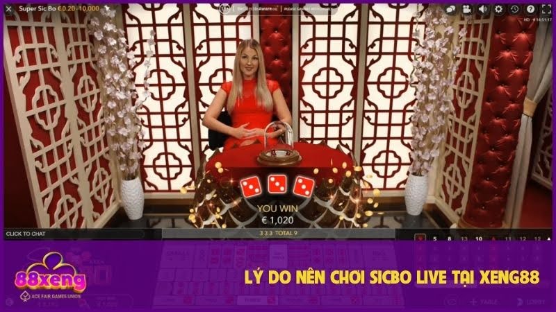 Sicbo Live - Trải Nghiệm Game Đỉnh Cao, Săn Thưởng Lớn 3 Nhiều ưu điểm khi lựa chọn game Sicbo tại XENG88