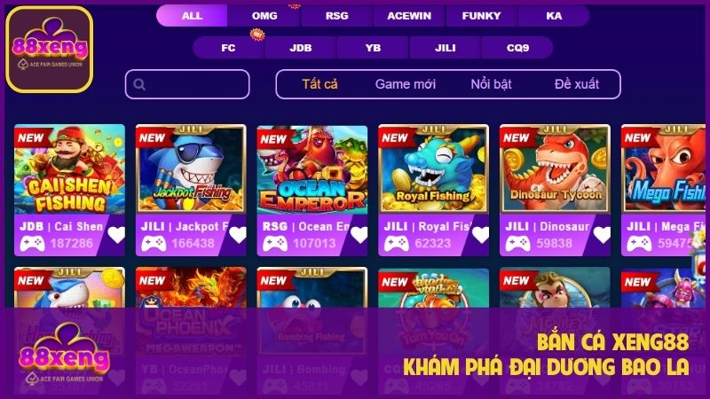 Xeng88 | Game Bài Uy Tín 88 Xeng | Đăng Ký Nhận 88K Liền Tay 5 Tham gia bắn cá Xeng88 để hòa mình vào đại dương bao la