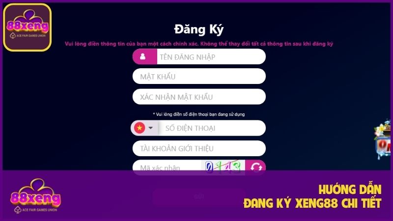 Xeng88 | Game Bài Uy Tín 88 Xeng | Đăng Ký Nhận 88K Liền Tay 6 Đăng ký Xeng88 dễ dàng chỉ với vài thao tác cơ bản